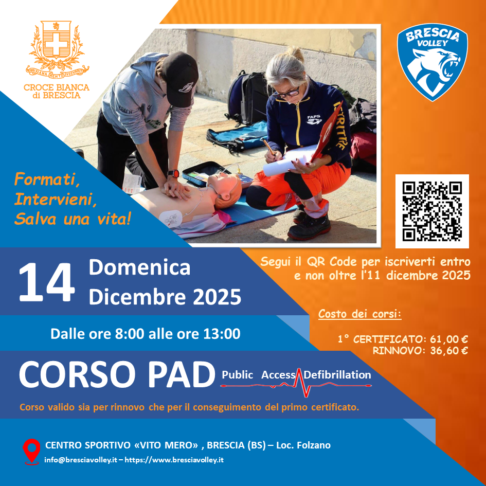 Locandina Corso PAD 2025