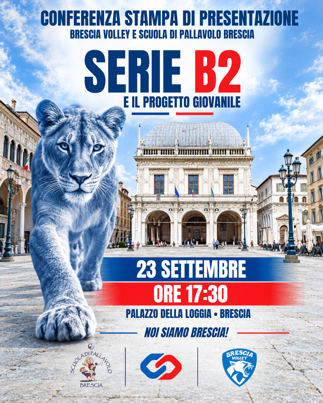 Conferenza stampa di presentazione Serie B2 Brescia Volley